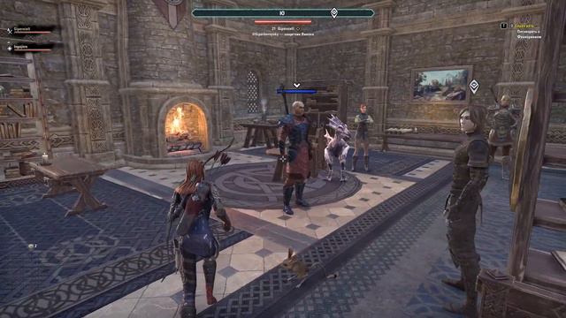 TESO GREYMOOR #15 опять в СКАЙРИМ прохождение КООП смотреть онлайн
