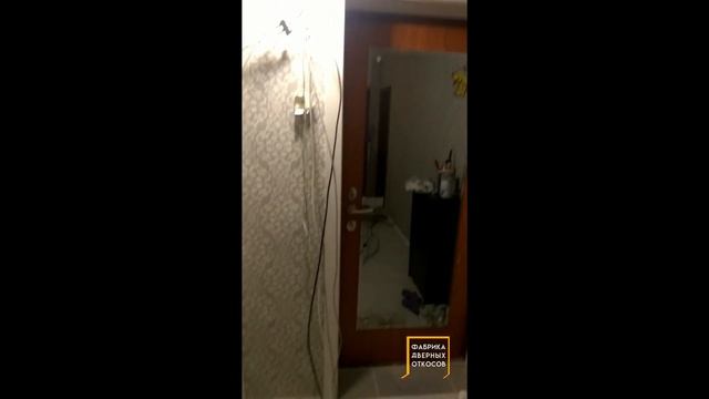 Отзыв 19. Установка дверных откосов и арки из экошпона цвета "клён". смотреть онлайн