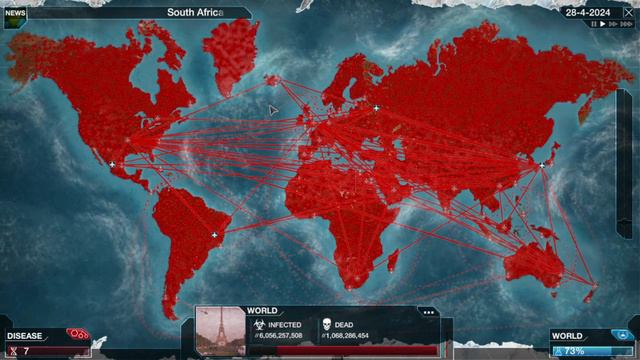 Plague Inc Evolved (game I played during my childhood) (laggy but not that laggy of a video) смотреть онлайн
