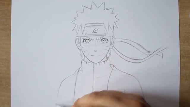 Рисуем Наруто в режиме отшельника смотреть онлайн