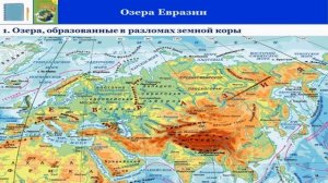 Тема 29. Внутренние воды Евразии