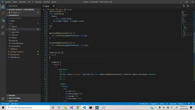 CRUD Sencillo en React JS (2020) ⚛️ | Insertar, Actualizar, Consultar, Eliminar. Tutorial en Españo смотреть онлайн