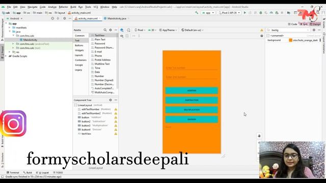 #7 Simple Project using Android Studio | Calculator Android App | Android Development Tutorial 202 смотреть онлайн