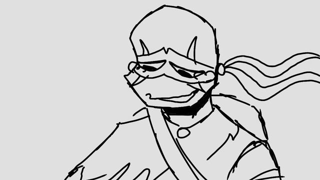 Donnie met future Donnie | rottmnt (angst) | sketch animation смотреть онлайн