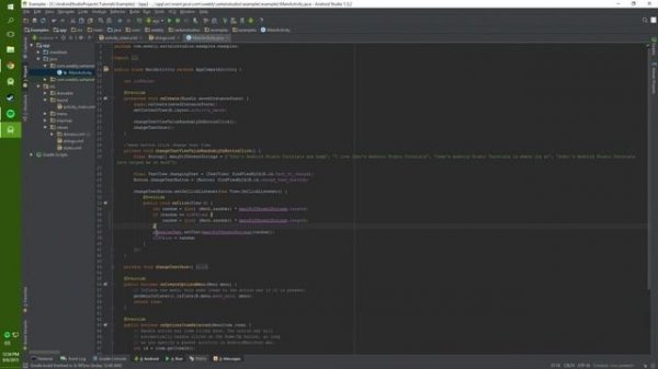 Android Studio how to change textview text on button click