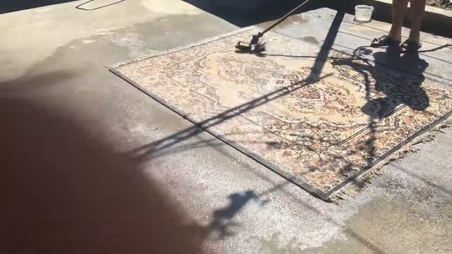 Чистка ковра газонокосилкой смотреть онлайн