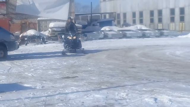 Поченили снегоход будет видео завтра