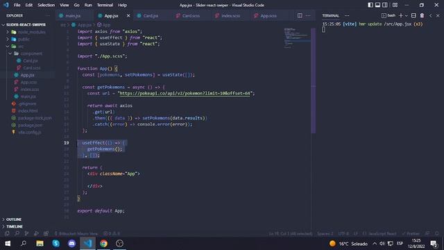 SLIDER / CARRUSEL con REACT y SWIPER смотреть онлайн