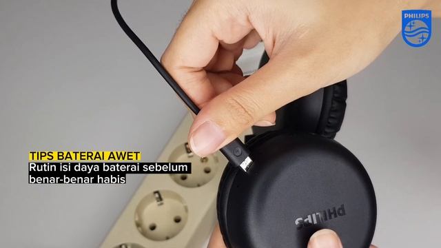 NEW!! Philips TAH1205BK Wireless On Ear Headphone with Mic смотреть онлайн