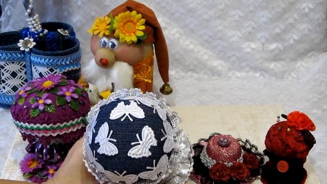 Поделки из подручных и бросовых материалов. Шкатулки, игольницы, карандашница и оберег для дома. смотреть онлайн