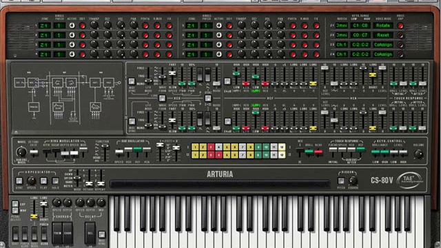 ARTURIA CS80v - Sequencer Solos - смотреть онлайн