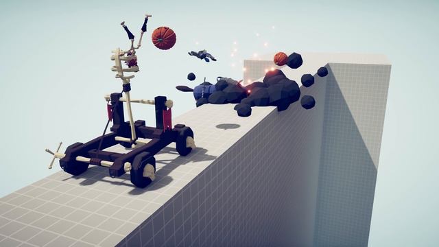RAPID FIRE PUMPKING CATAPULT vs EVERY UNIT - Totally Accurate Battle Simulator TABS смотреть онлайн