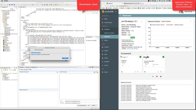 CI/CD with applariat and Travis CI in GKE on Kubernetes смотреть онлайн