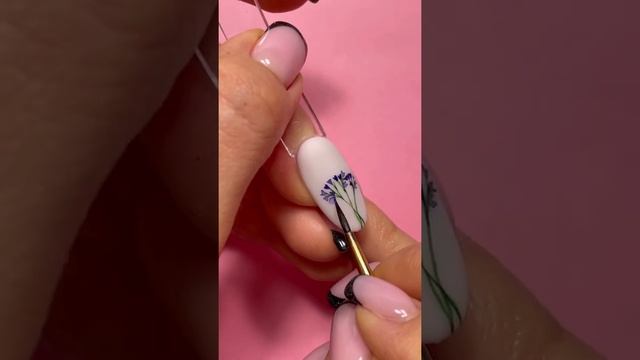 АКВАРЕЛЬ МАНИКЮР #shorts смотреть онлайн