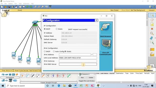 DHCP Server Configuration in Cisco Packet Tracer How to Configure DHCP Server in Cisco Packet Trace смотреть онлайн