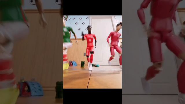 Игрушечные футболисты чемпионата мира 2022. Famous Toy Football Players. World Championship 2022.