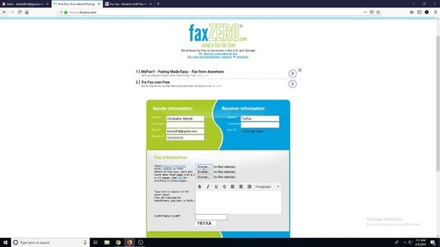 How To Send a Fax For Free and Test if it Works - FaxZero.com - FaxToy.net - Windows 10 смотреть онлайн