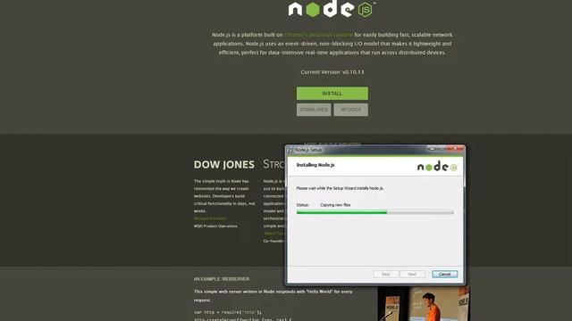 Installing NodeJS смотреть онлайн