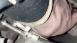 разбор и ремонт сиденья Скания в дороге.