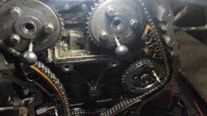 Метки цепи ГРМ Форд Транзит 2002/2.0дизель ; Timing chain labels Ford Transit 2002/2.0 DI