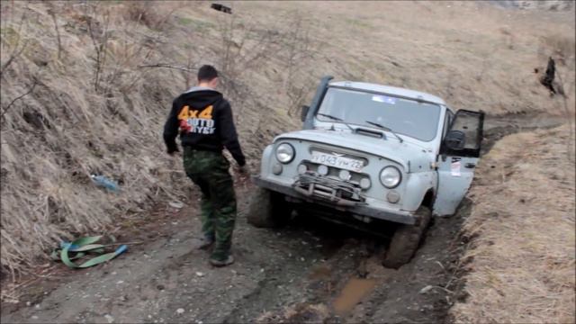 Ороктойский перевал. Май. УАЗ. смотреть онлайн