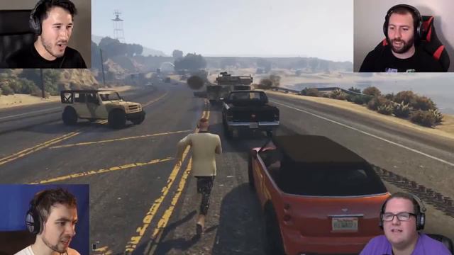 it was MY TANK WADE!! - GTA V #7 смотреть онлайн