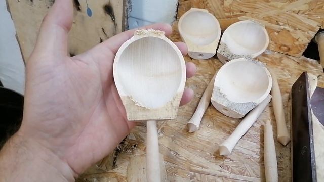 Склейка лопасти и черенка деревянной ложки. смотреть онлайн