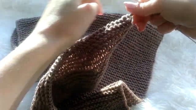 Кардиган для полных женщин.XXXL.58-60р.Платочной вязкой. смотреть онлайн