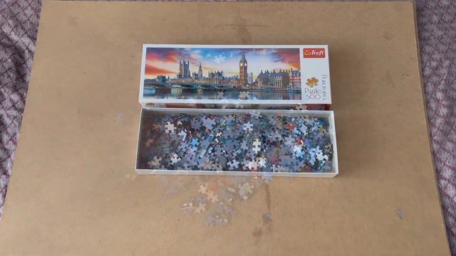 Trefl puzzle Panorama 500 “Big Ben and Palace of Westminster, London” смотреть онлайн