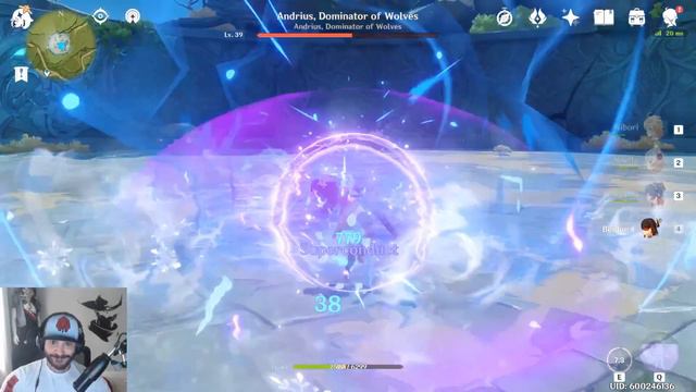 Genshin Impact : Wolf Boss Lupas Boreas смотреть онлайн