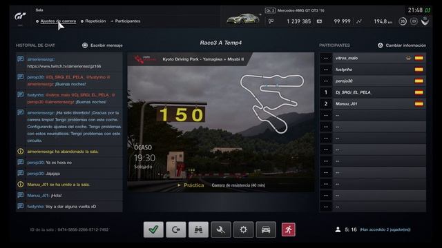 (SUSPENDIDA - PROBLEMAS PSN) GT Sport - Carrera 3 autoA Temporada 4 - 06/06/2018 смотреть онлайн