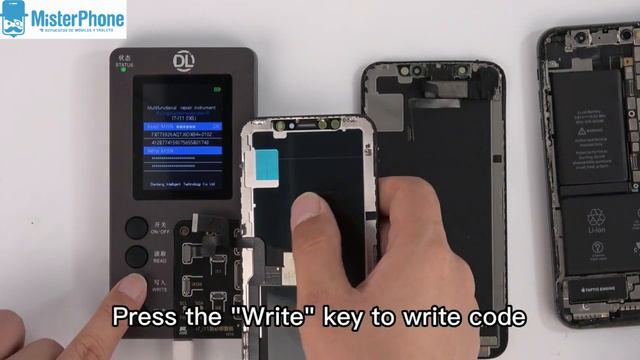 DLZN F210 Programador True Tone soporta iphone 13 смотреть онлайн