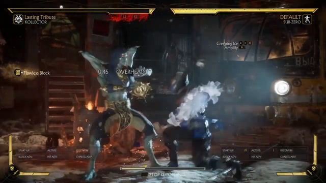 MK11 - How to beat (Sub Zero‘s) Creeping ice move смотреть онлайн