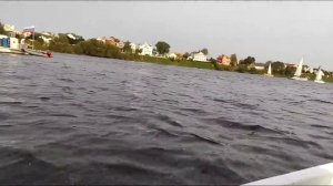 Прогулка на лодке по Твери