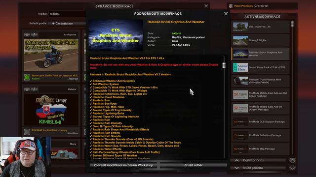 EURO TRUCK SIMULATOR 2 - TUTORIAL PROMODS 2.68 + MIDDLE-EAST ADD-ON - V1.49 - INSTALACE- CZ/SK