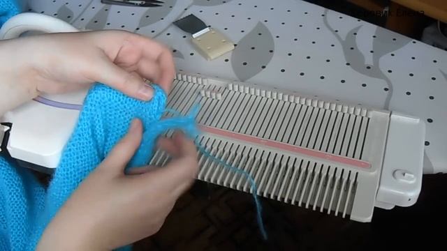 Кардиган с прямыми полочками на машине Silver Reed Lk 150 часть 4 смотреть онлайн