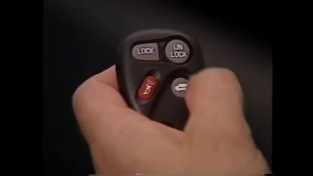 1996 Chevrolet Venture Content Theft Deterrent