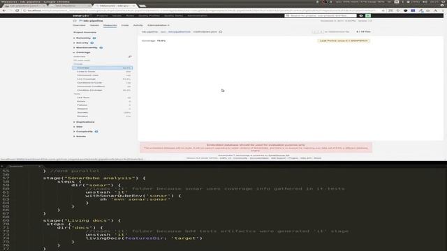 Java EE Pipeline as code with Jenkins, Docker and Sonar смотреть онлайн