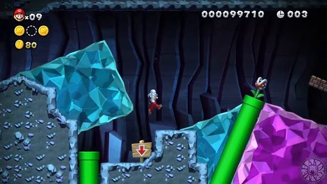 Извилистый тоннель. New Super Mario Bros.U DELUXE 2018 RUS (Nintendo Switch) смотреть онлайн