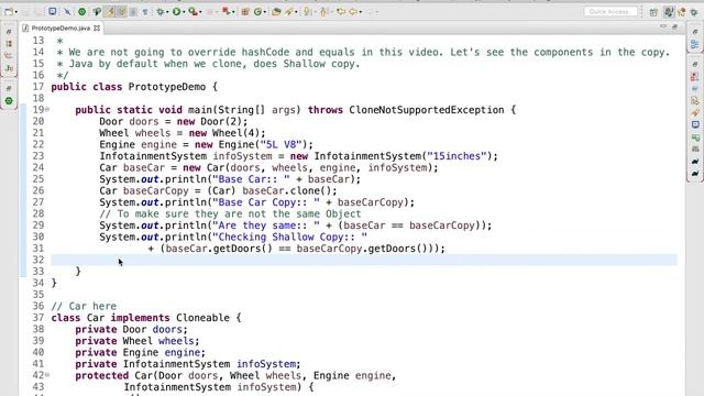 Prototype Design Pattern смотреть онлайн