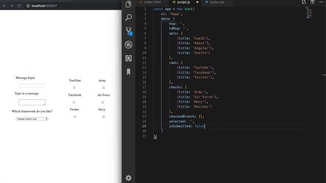Vue Beginning To End - Forms смотреть онлайн
