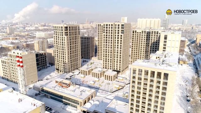 Аэросъемка ЖК Redside, 06.02.2018 смотреть онлайн