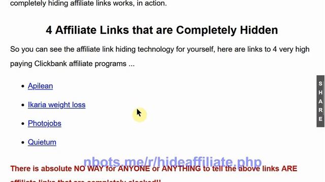 Hide Affiliate Links from Google ⛔ Hide Affiliate Links from People ⛔ Hide Affililate Links 100% смотреть онлайн