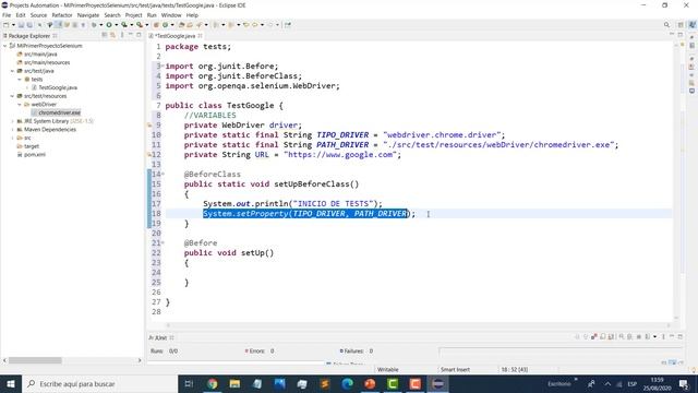 VIDEO #03: AUTOMATIZACIÓN DE PRUEBAS CON SELENIUM WEBDRIVER Y JAVA DESDE CERO: PASO A PASO смотреть онлайн