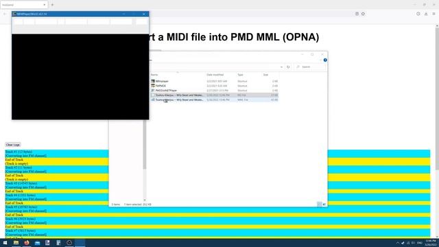 [Tutorial + Download] MIDI to PC-98 converter (PMD MML) смотреть онлайн
