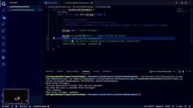 Java Programming: Variables And Why We Use Them смотреть онлайн