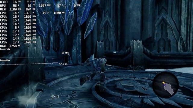 Darksiders II: Death Lives. FPS Test Nvidia GeForce GT 710 (INTEL Xeon E3 1270) смотреть онлайн