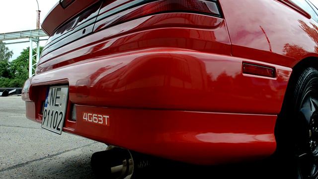 Mitsubishi Eclipse 1G-Trubo Prezentacja wydech смотреть онлайн