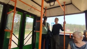 ПОЕЗДКА в автобусе МАЗ-105.465 (ГОС.№АІ 1313-5) маршрут №9а