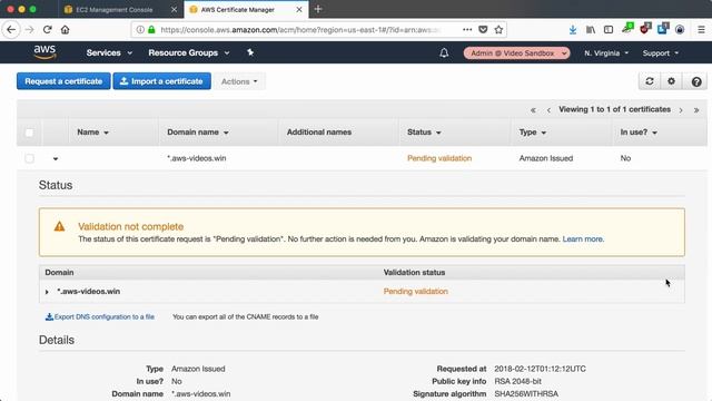 AWS Tutorial | AWS Certificate Manager to Server SSL Traffic смотреть онлайн